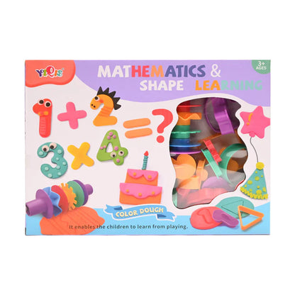 MATHEMATICS LEARNING COLOR DOUGH PLAY SET