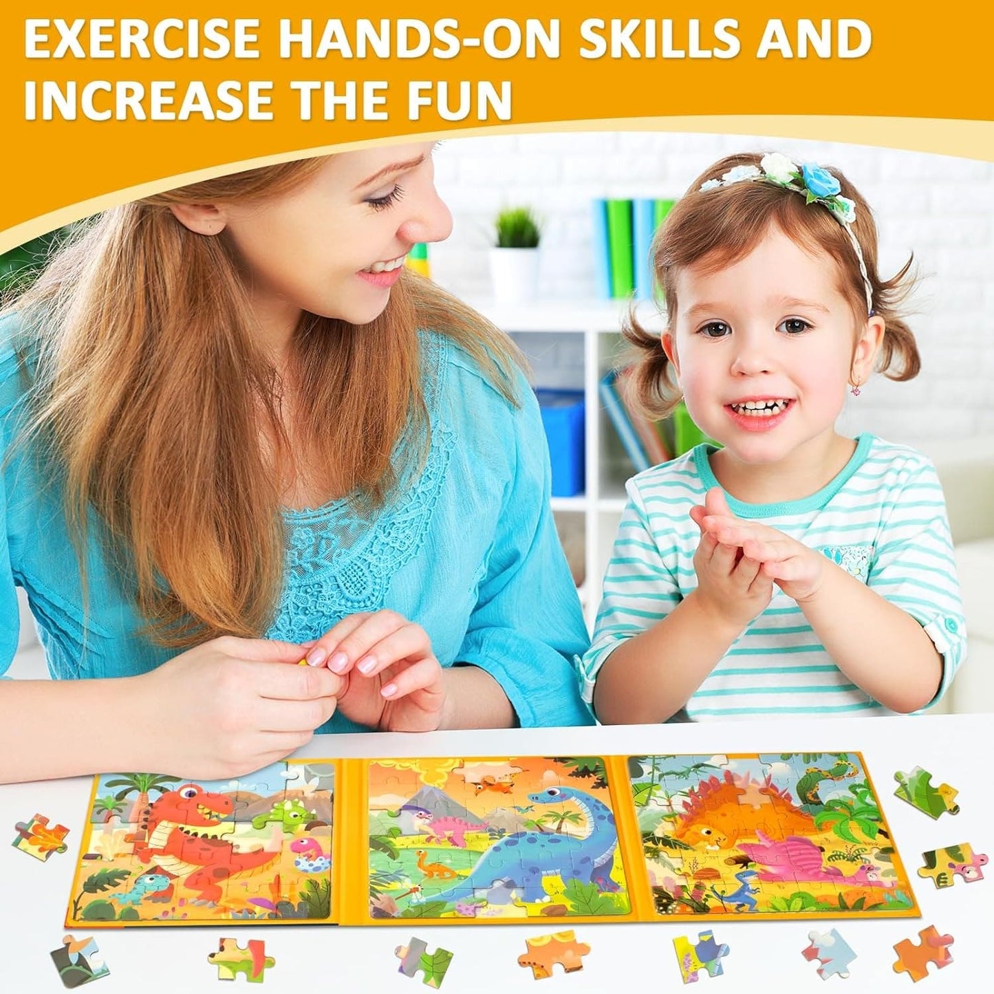 Radiant Interactive Magnetic  Puzzle Book for Kids