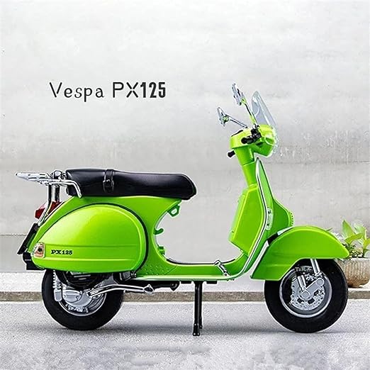 Vespa Scale Alloy Classic Leisure Motorcycle Model die-cast Metal Motorcycle