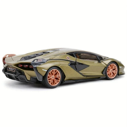 Lamborghini Sian FKP 37: Collectible Die Cast Model Car for Kids & Adults