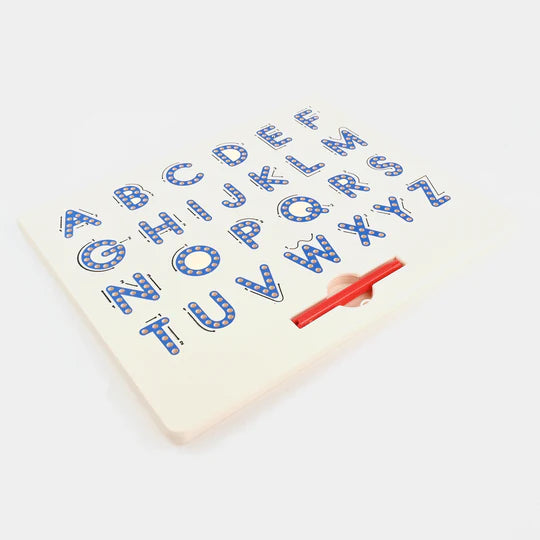 Magnetic Alphabet Tracing Board (For Kids)