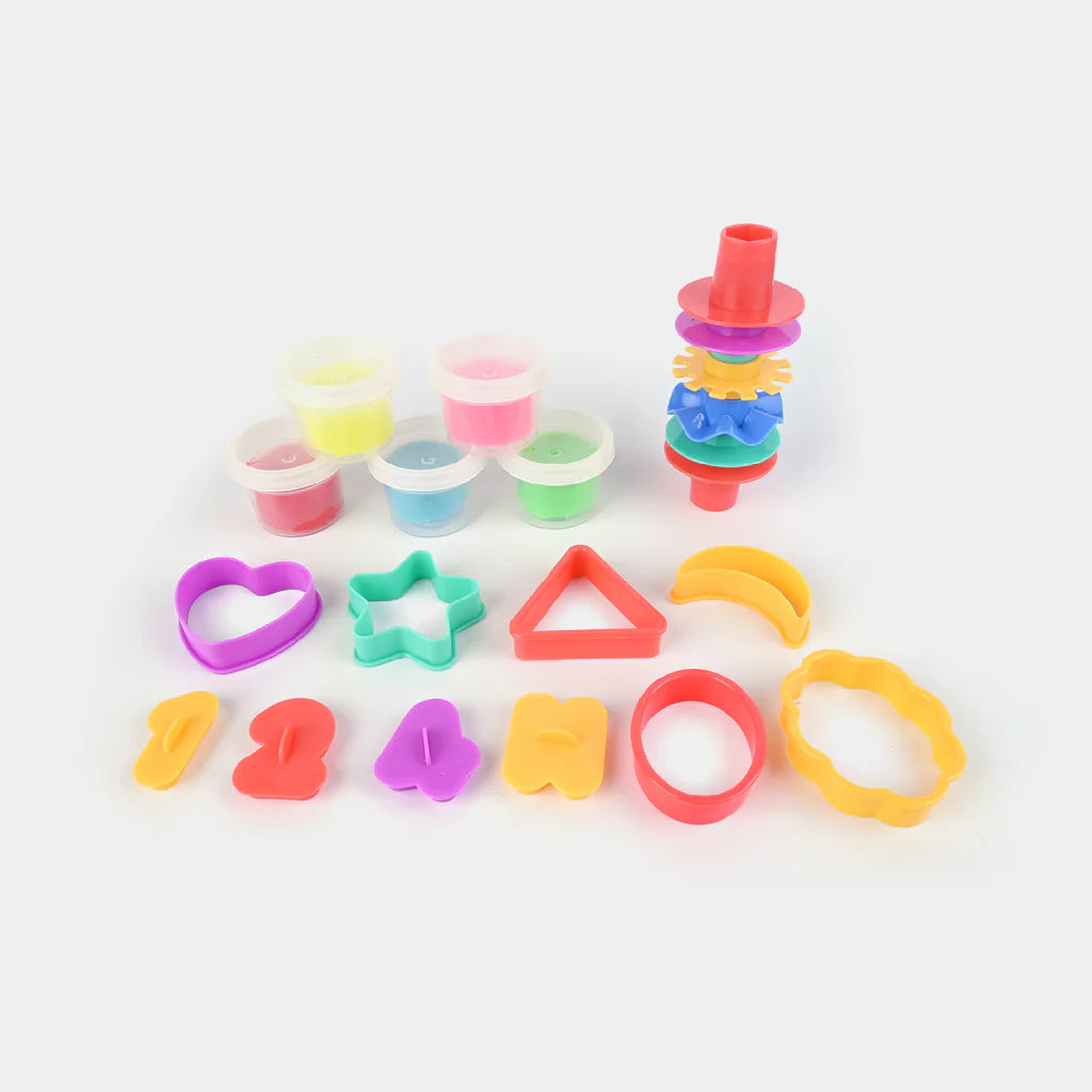 MATHEMATICS LEARNING COLOR DOUGH PLAY SET