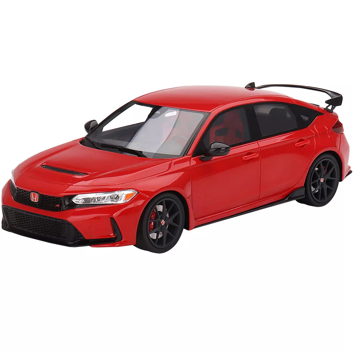 Honda Civic TYPE R Rallye Metal Diecast Car - Red