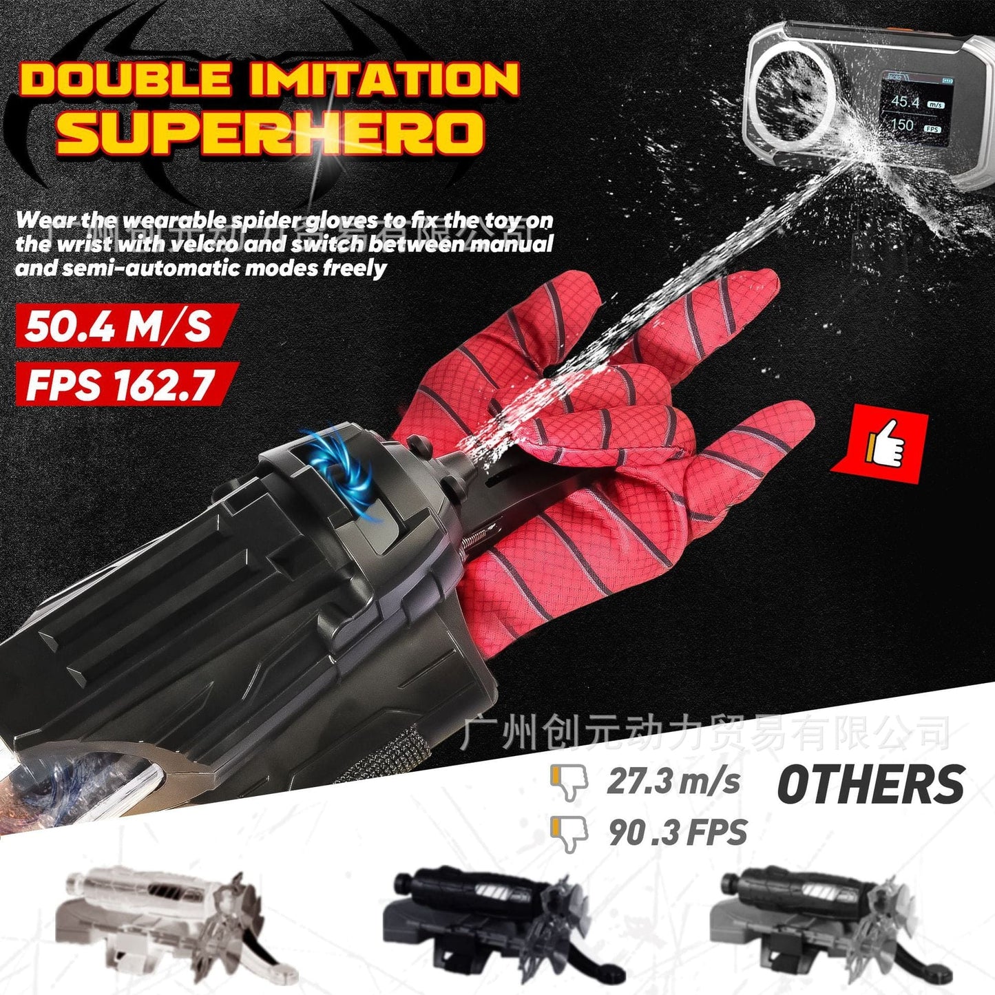 Automatic  Spider Water Shooter