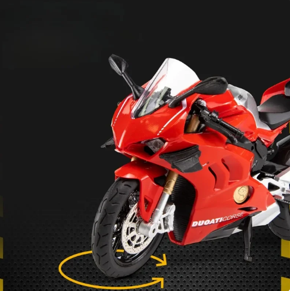 Diecast Alloy 1/12 Ducati V4S die-cast Metal Motorcycle