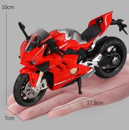 Diecast Alloy 1/12 Ducati V4S die-cast Metal Motorcycle