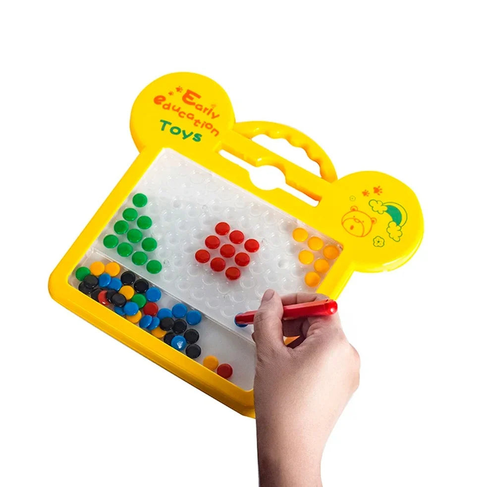 Educational Cat Style Magnetic Beads Drawing Board