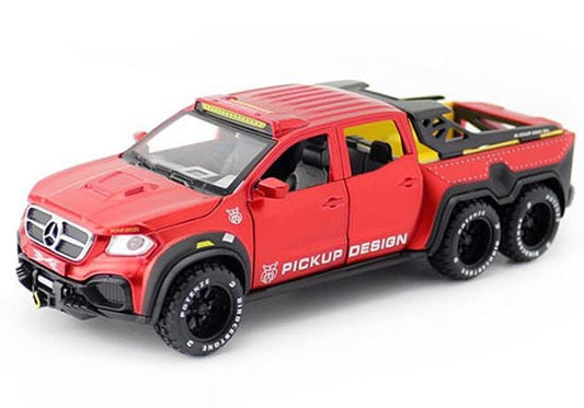 XCLASS EXY 6X6 Pickup Metal Diecast Car