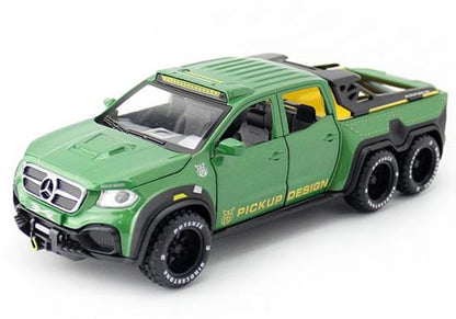 XCLASS EXY 6X6 Pickup Metal Diecast Car