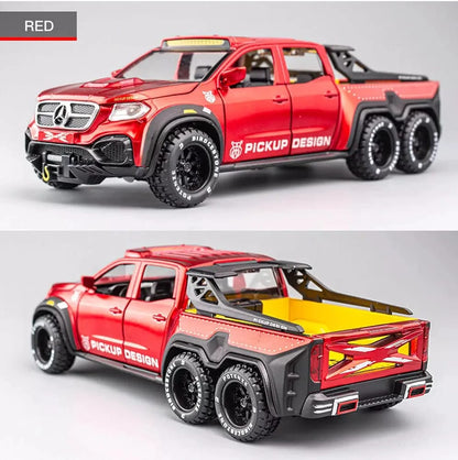 XCLASS EXY 6X6 Pickup Metal Diecast Car