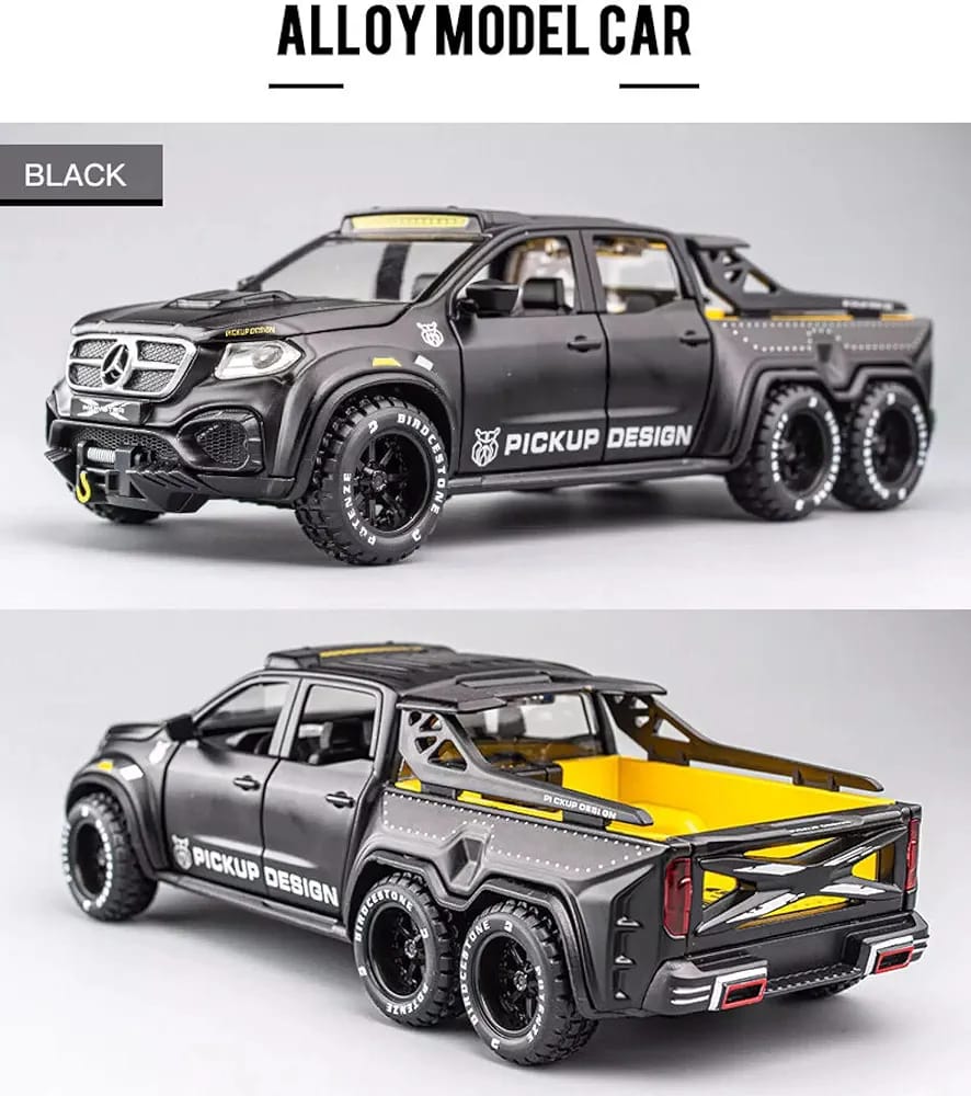 XCLASS EXY 6X6 Pickup Metal Diecast Car