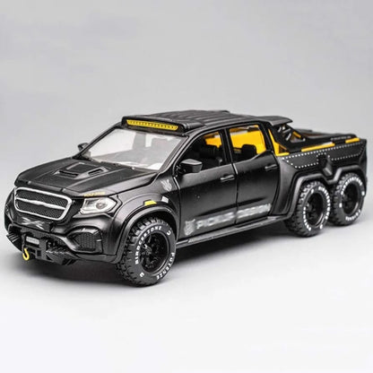 XCLASS EXY 6X6 Pickup Metal Diecast Car