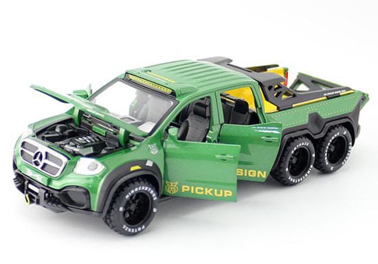 XCLASS EXY 6X6 Pickup Metal Diecast Car