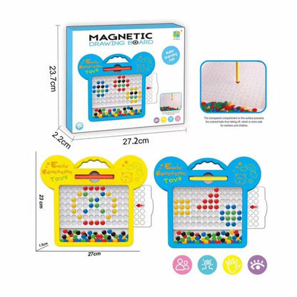 Educational Cat Style Magnetic Beads Drawing Board