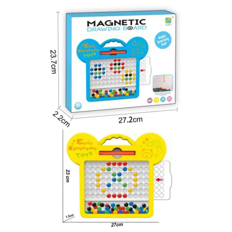 Educational Cat Style Magnetic Beads Drawing Board