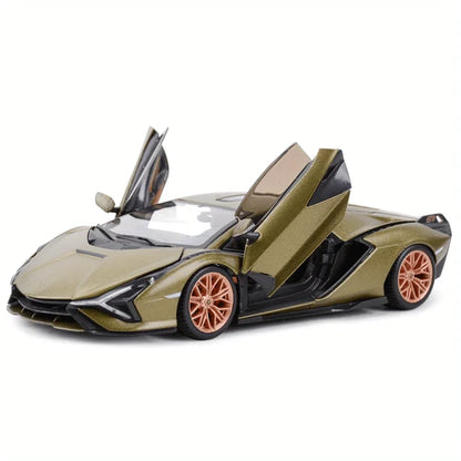 Lamborghini Sian FKP 37: Collectible Die Cast Model Car for Kids & Adults