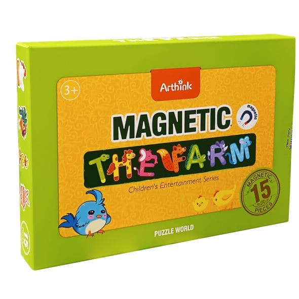 VC Art Magnetic Puzzle Learning Educational Toys for Kids Alphabet