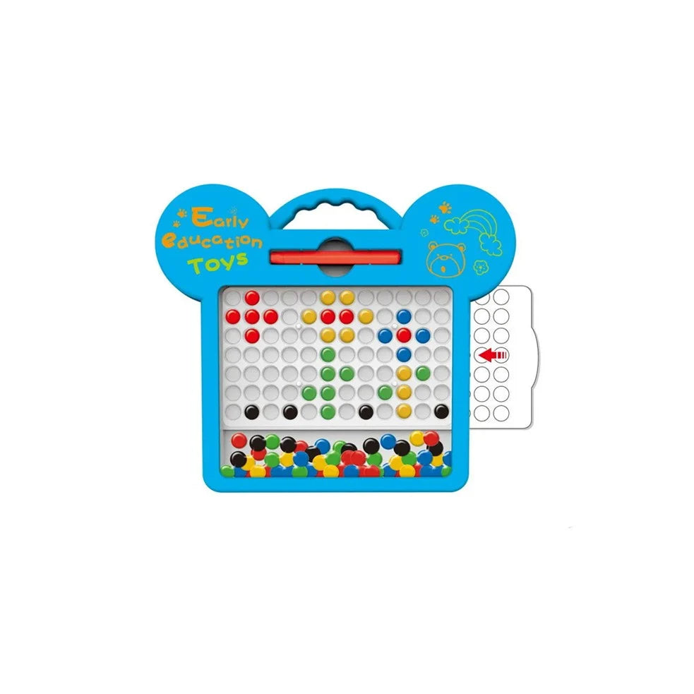 Educational Cat Style Magnetic Beads Drawing Board