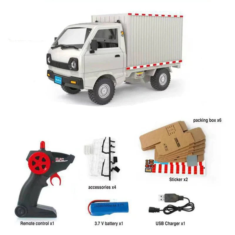 Remote Control Cargo Truck (Suzuki Carry Truck) with LED Lights & Music