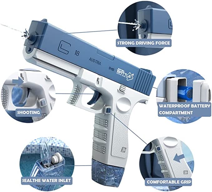 Automatic & Electric Rechargeable Water Gun